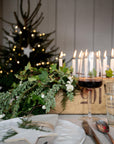 Vintage Wooden Candle Holder