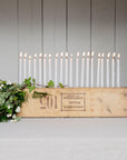 Vintage Wooden Candle Holder