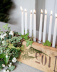 Vintage Wooden Candle Holder