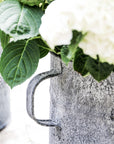 zinc garden planters