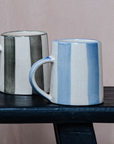 Washed Stripe Chai Mug | Ink