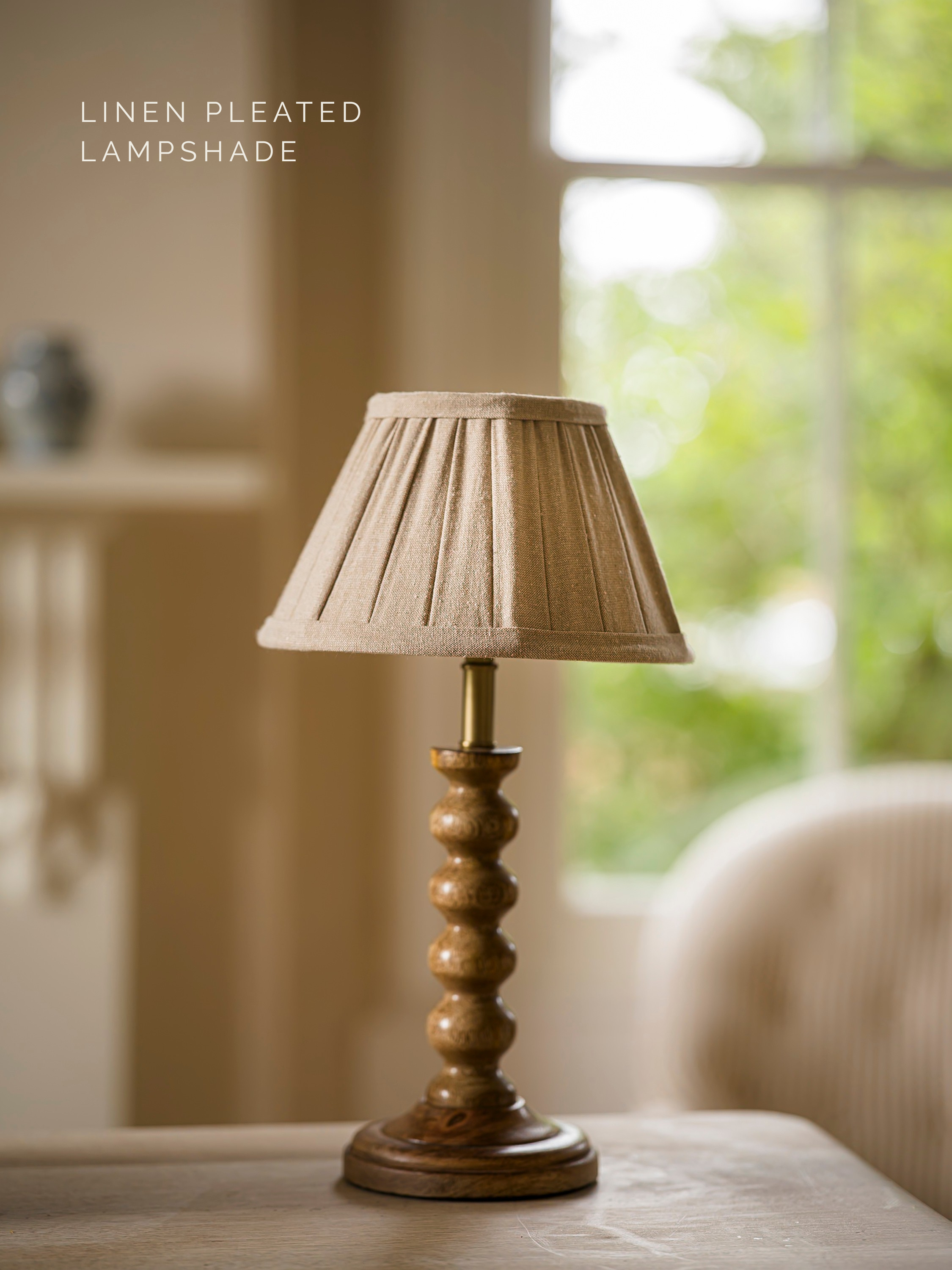 The Burford Turned Lamp | Petite