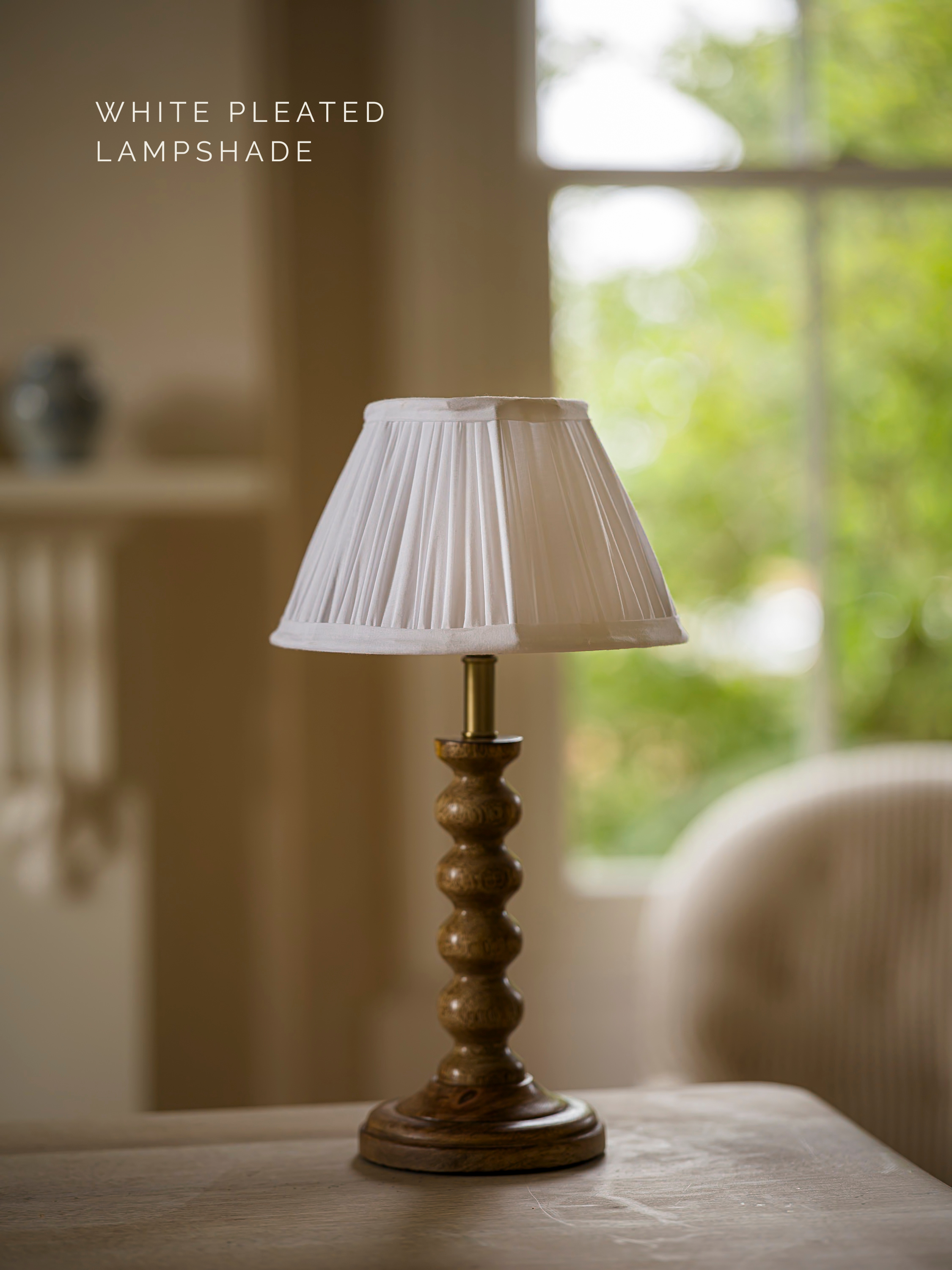 The Burford Turned Lamp | Petite