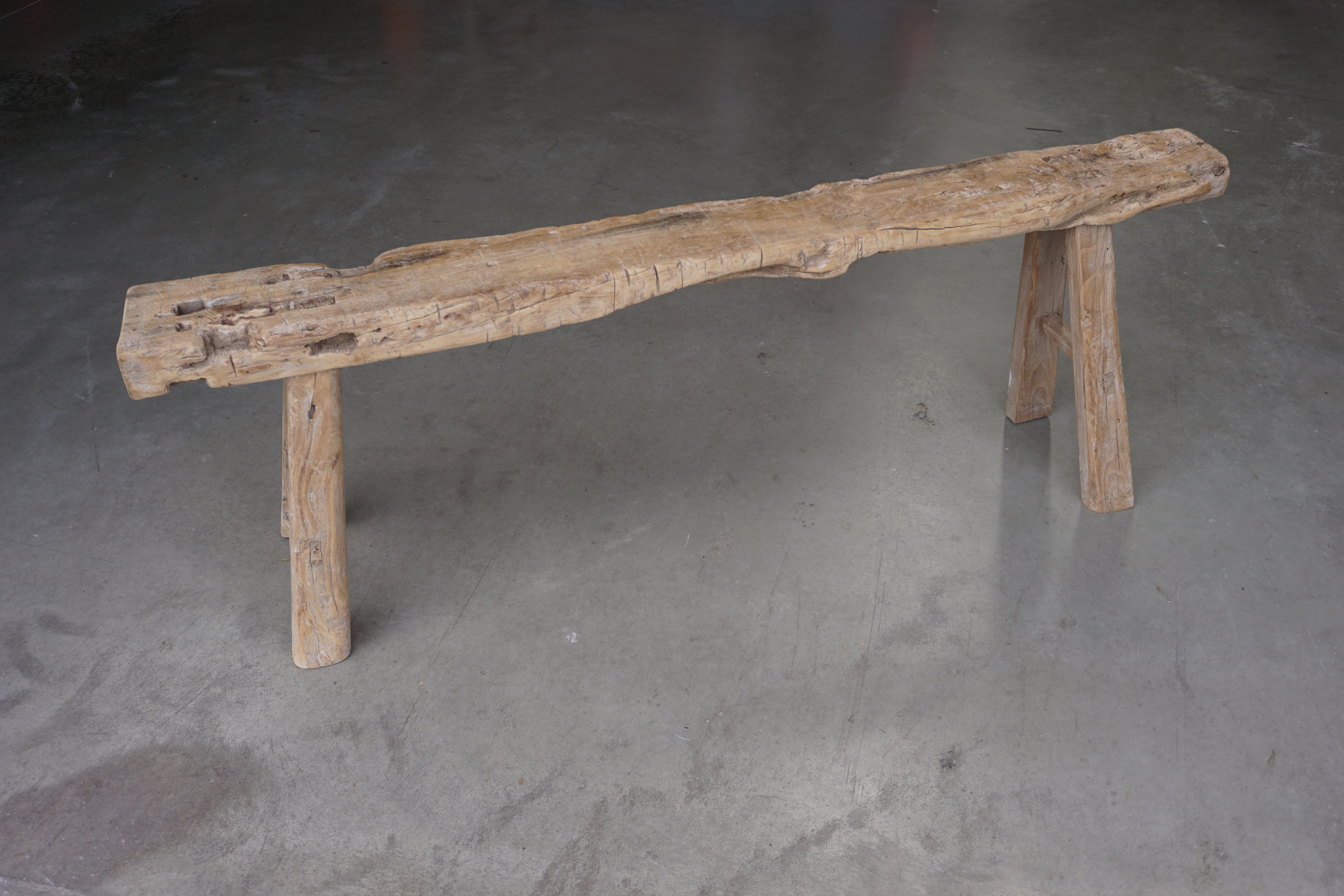 Rustic Reclaimed Bench