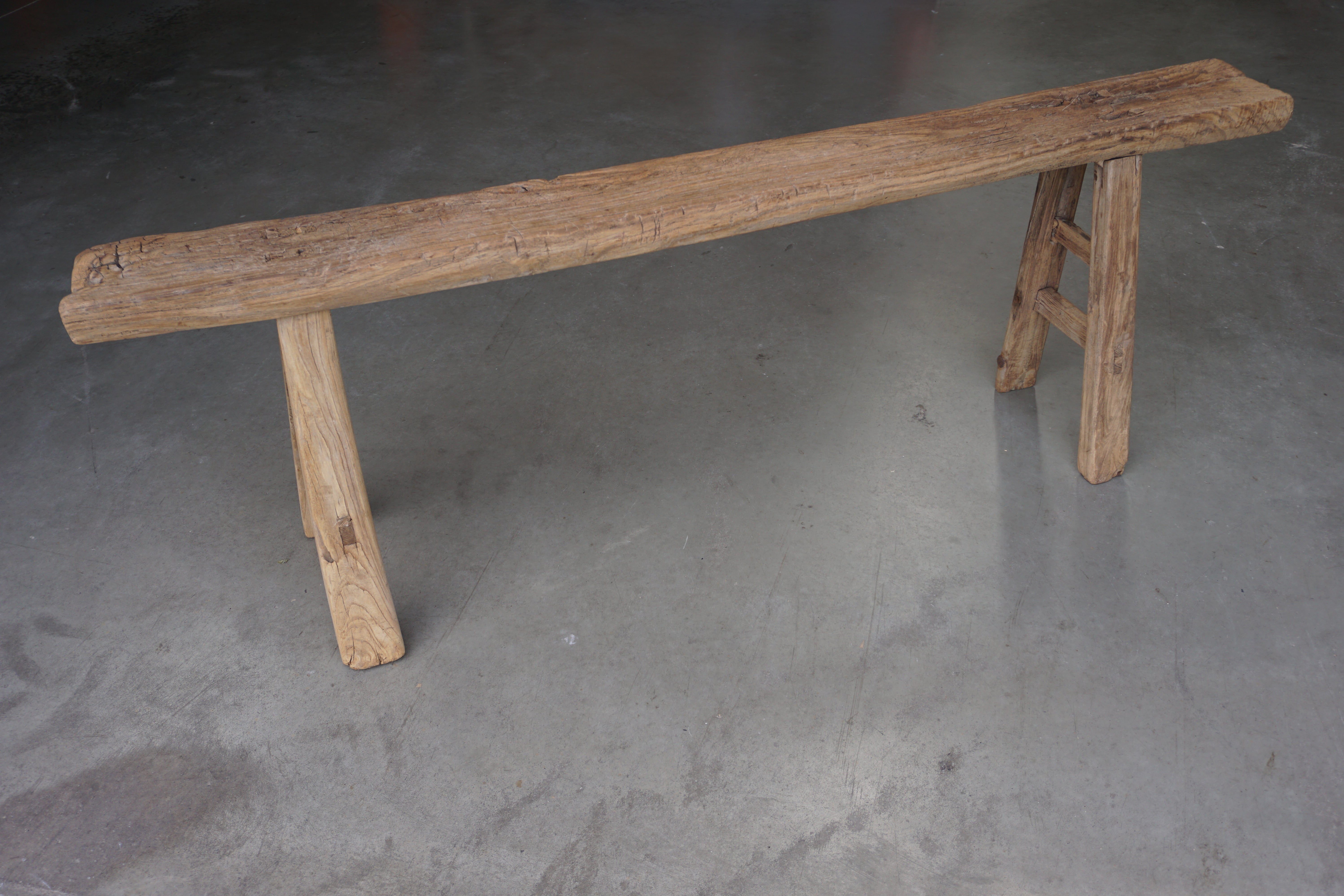 Rustic Reclaimed Bench