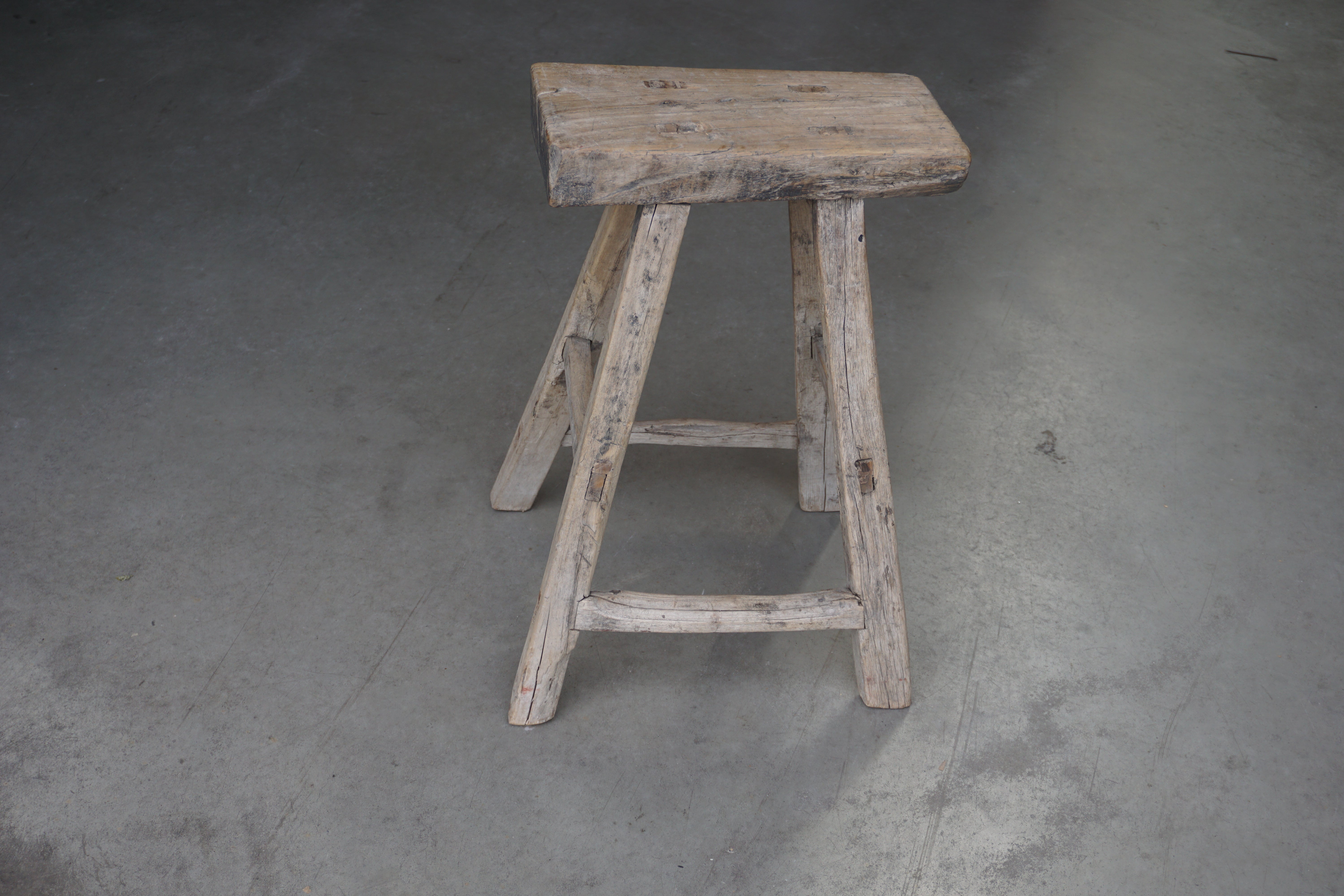 Rustic Reclaimed Stool