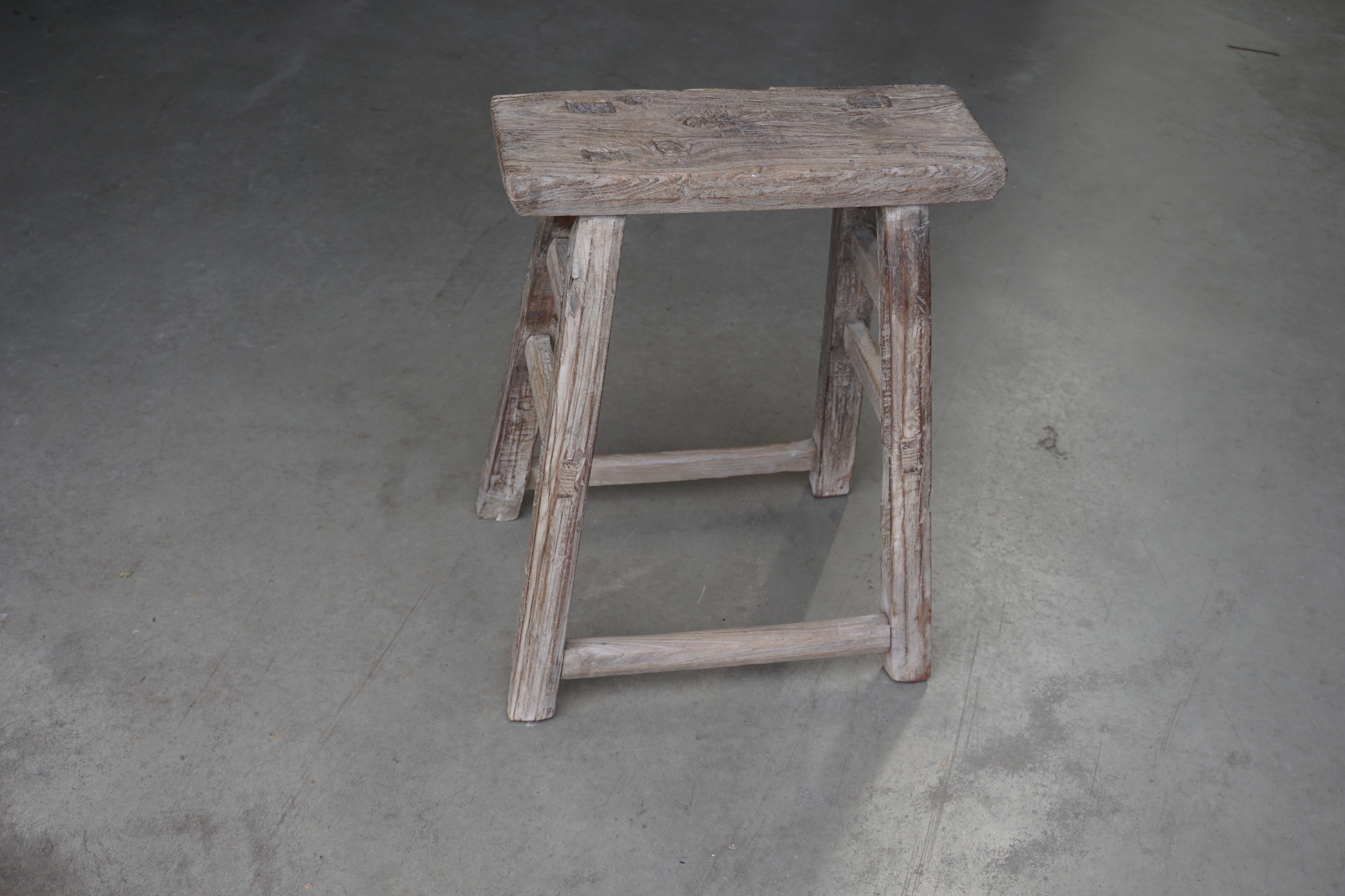Rustic Reclaimed Stool