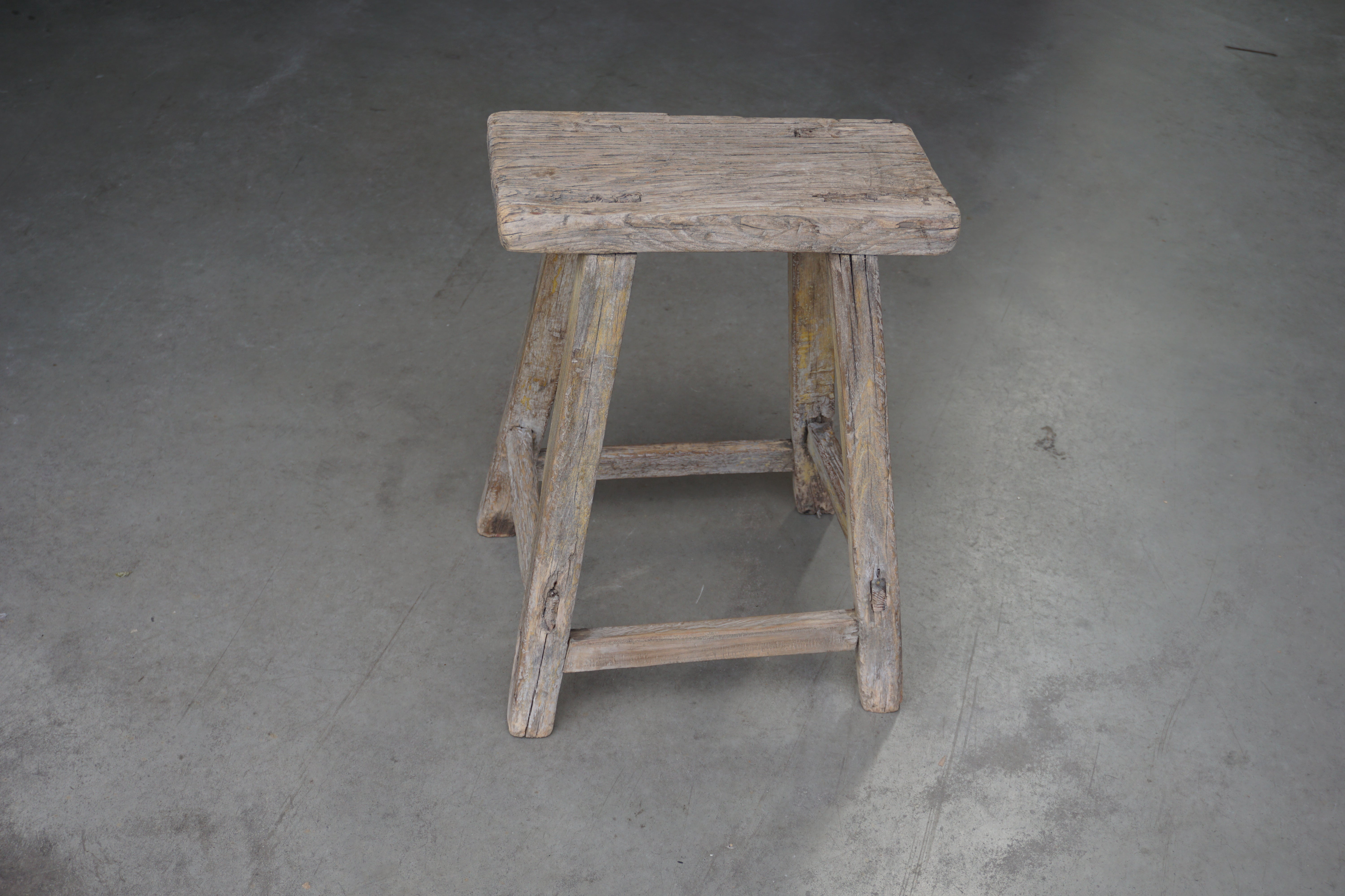 Rustic Reclaimed Stool