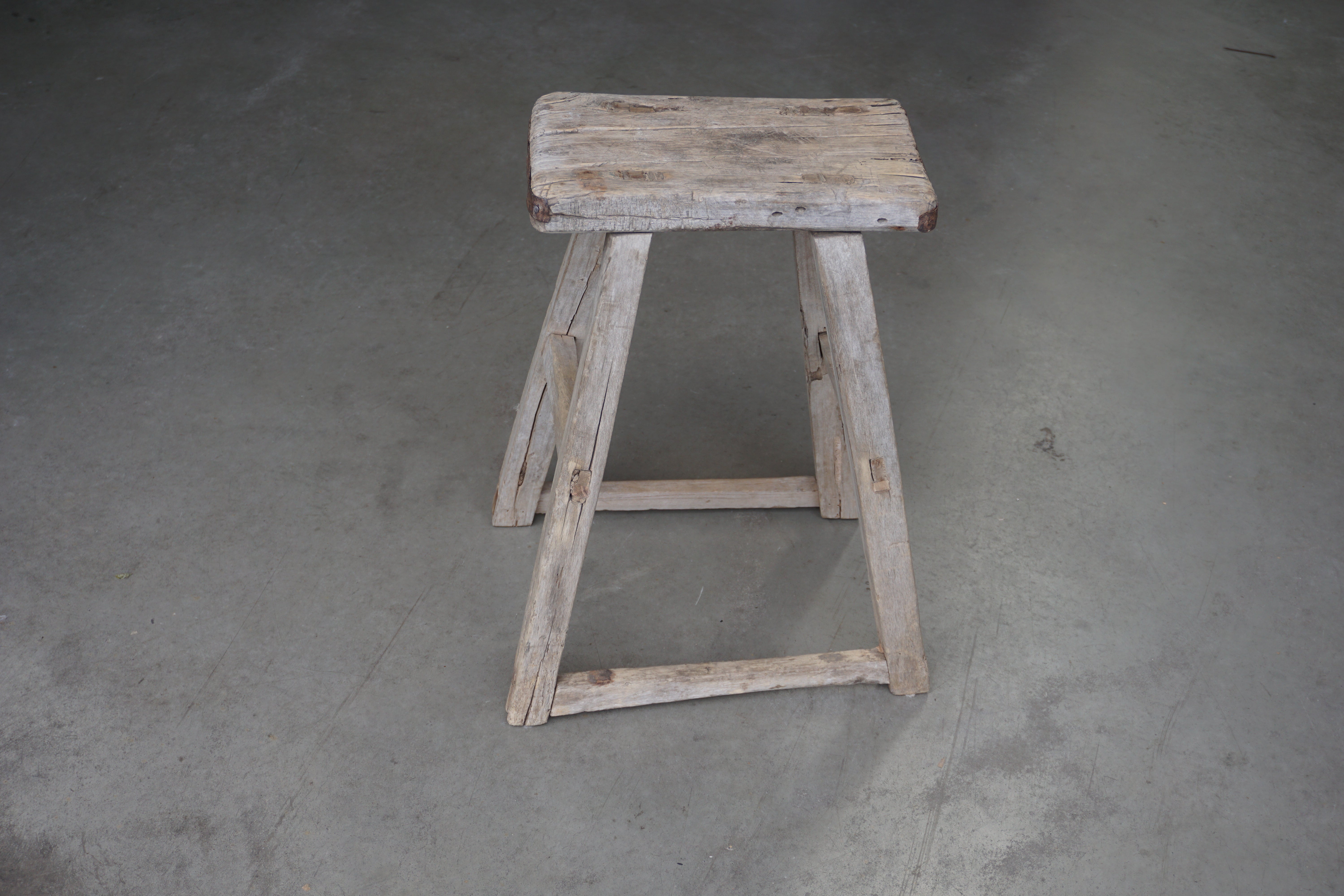 Rustic Reclaimed Stool