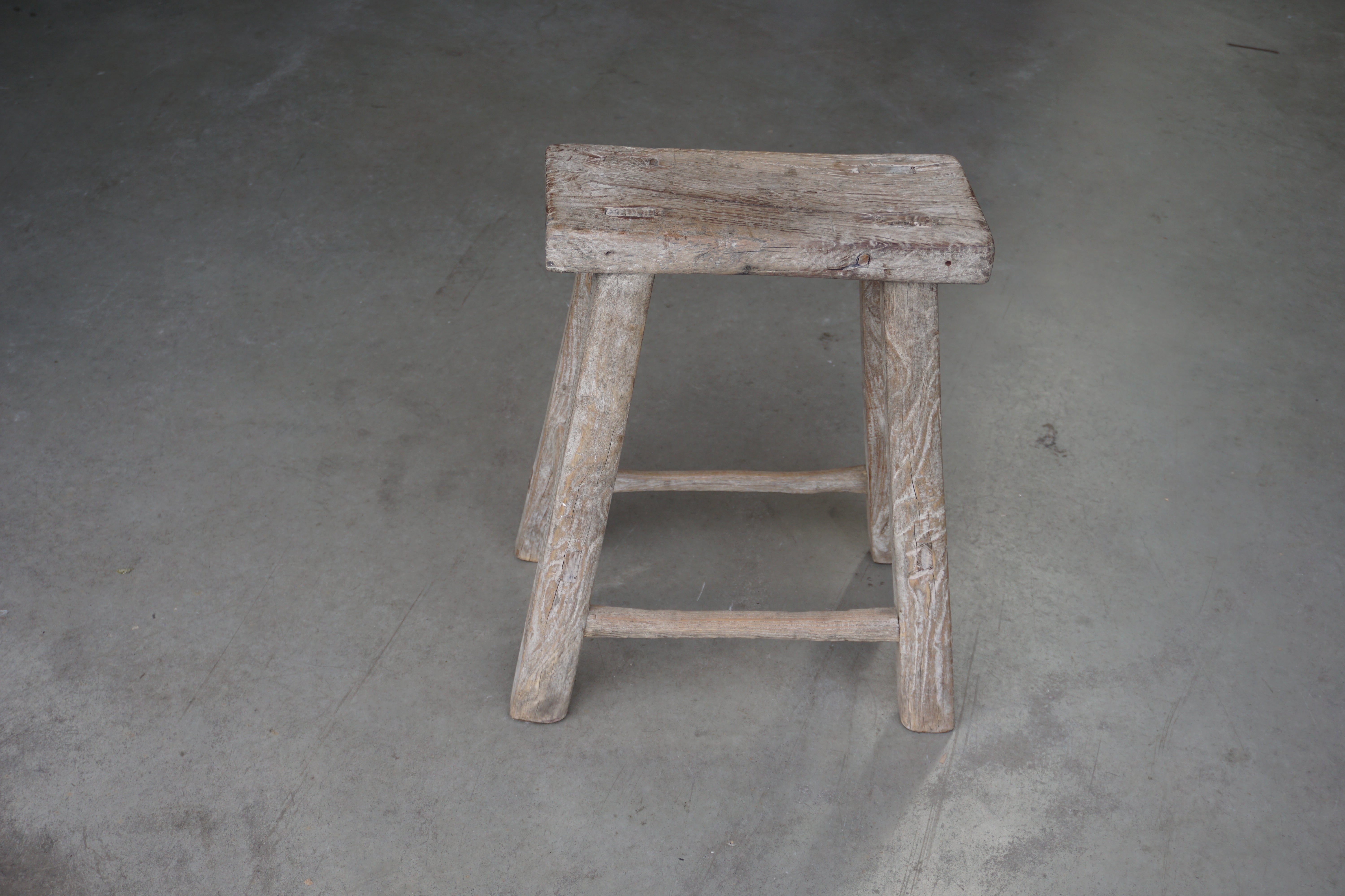 Rustic Reclaimed Stool