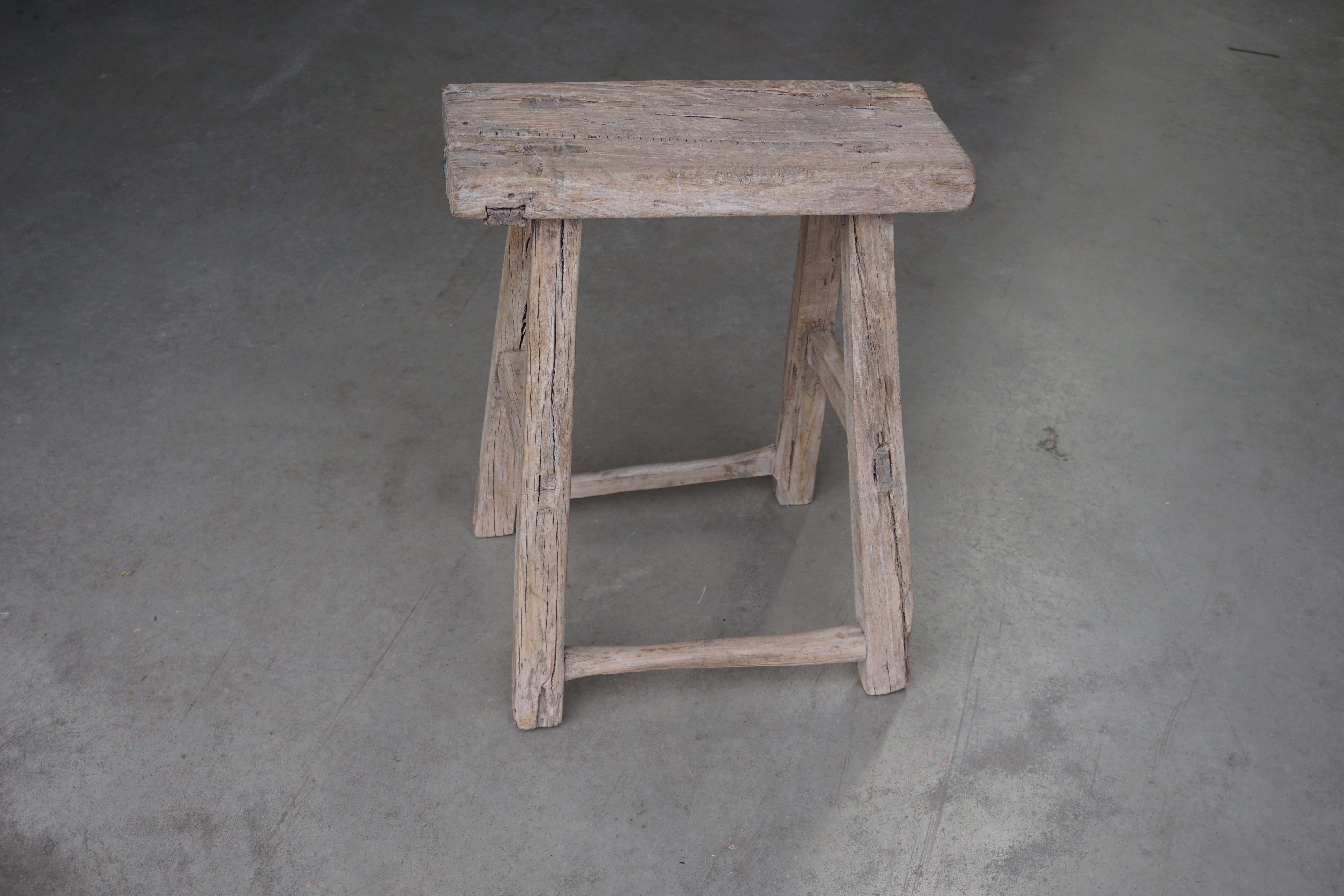 Rustic Reclaimed Stool