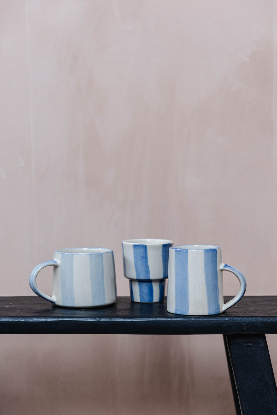 Washed Stripe Koko Mug | Ink