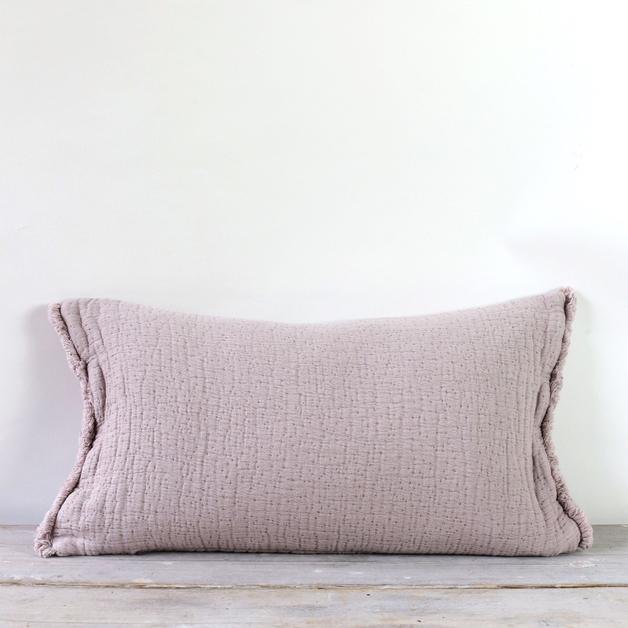 Simo Textured Cushion | Heather