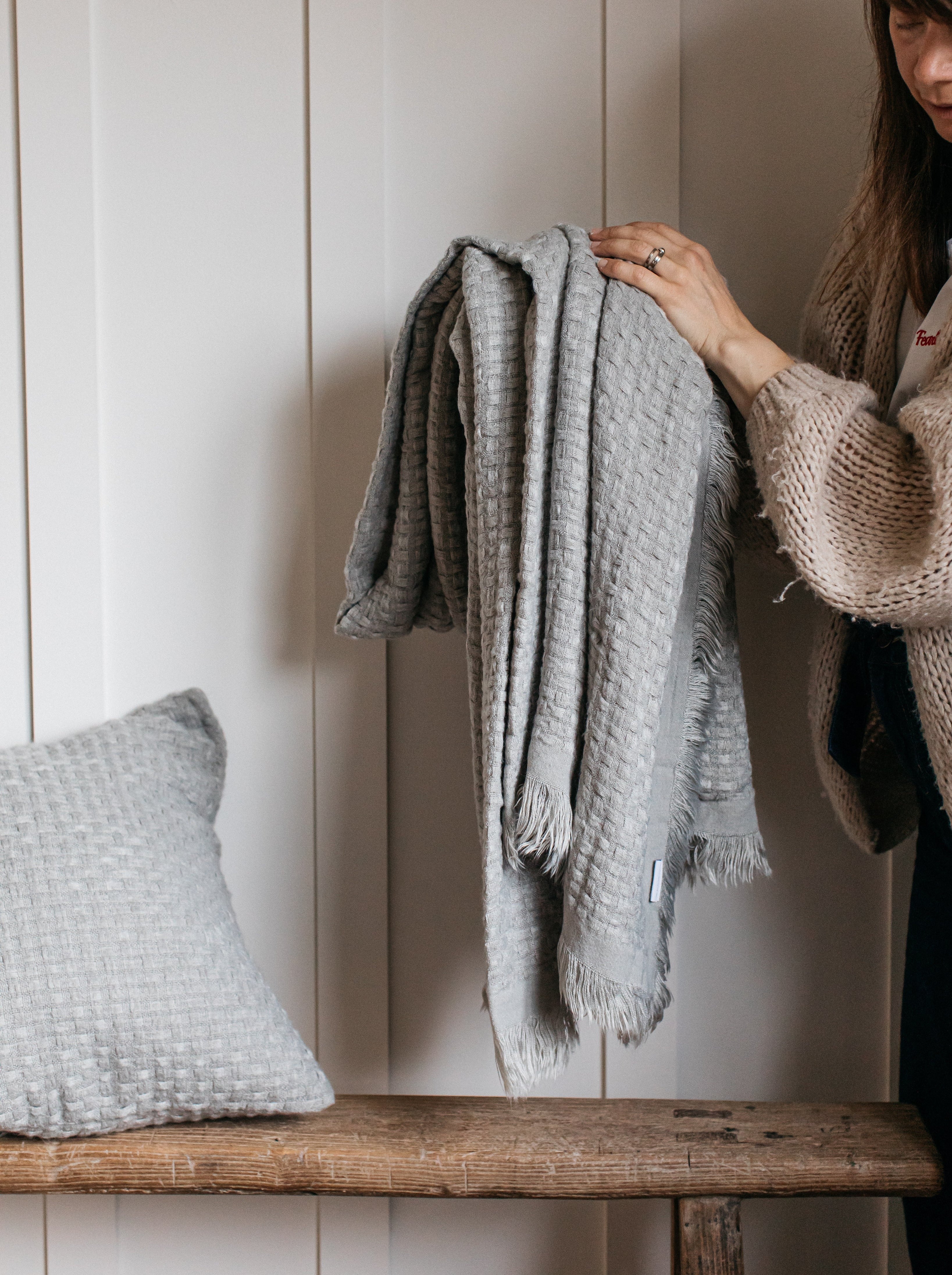 Hallen Basketweave Throw