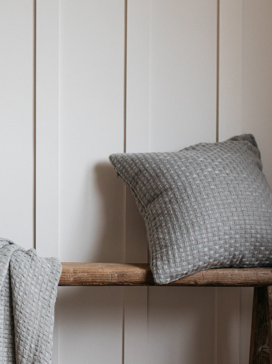 Hallen Moss Basketweave Cushion