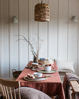 Linen Tablecloth Copper