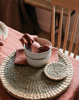 Water Hyacinth Set of 2 Coasters