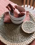 Water Hyacinth Set of 2 Coasters