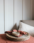 Water Hyacinth Set of 2 Coasters