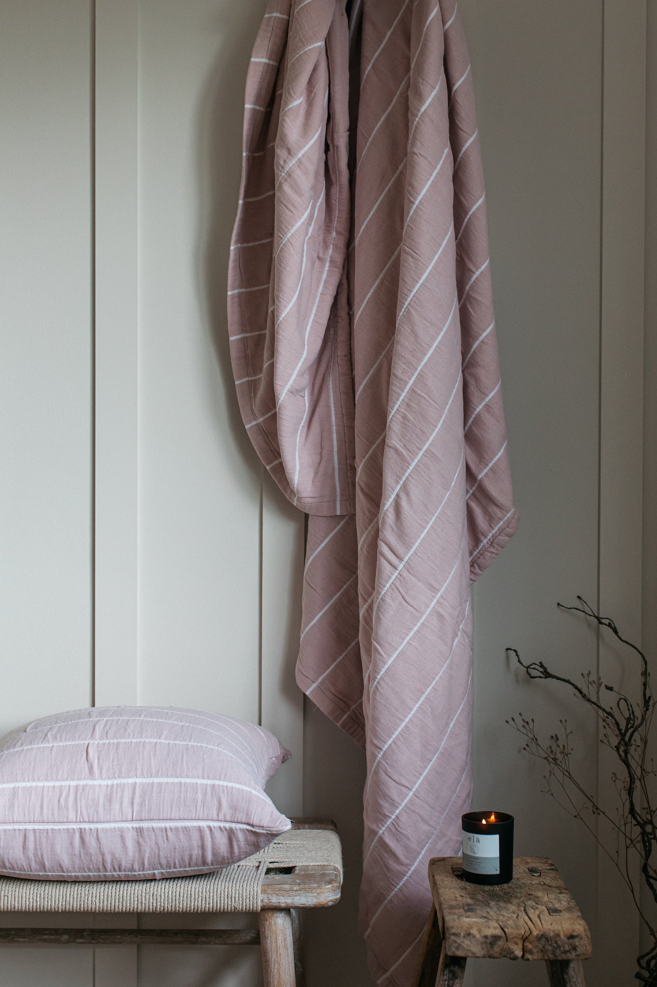 Ebino Wide Stripe Throw