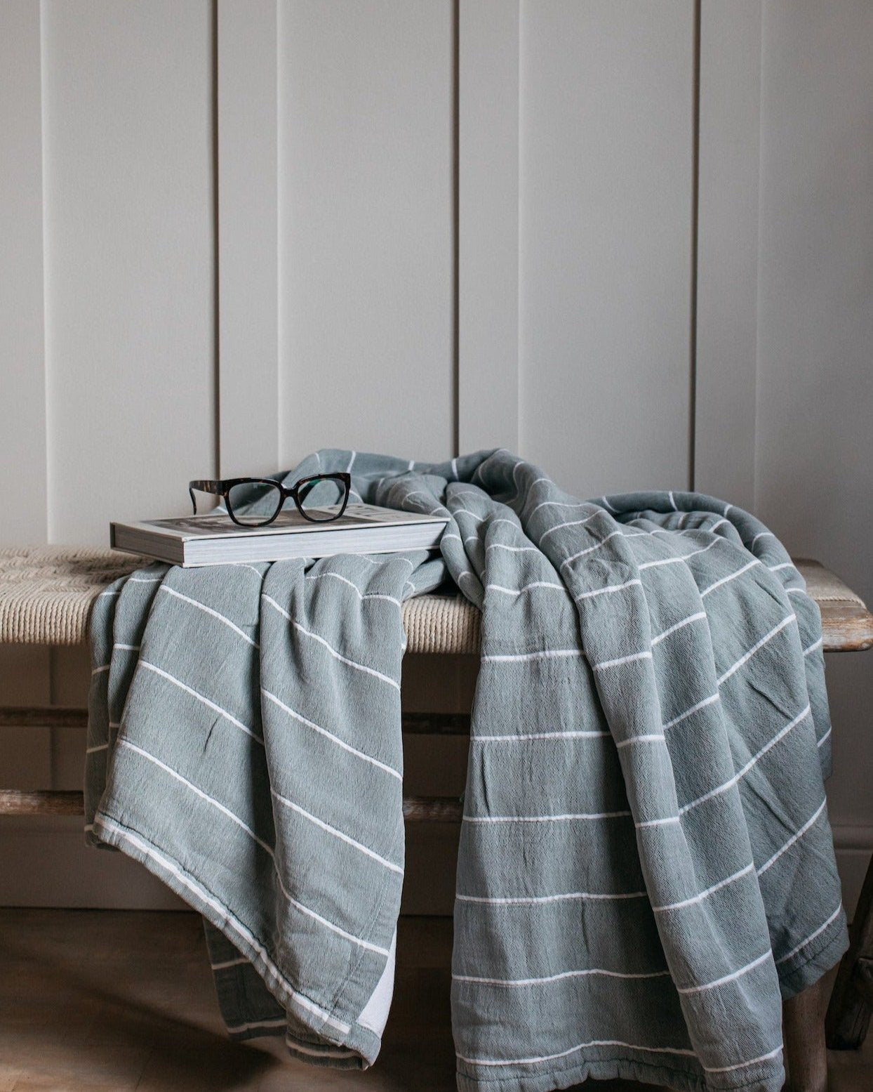 Ebino Wide Stripe Throw