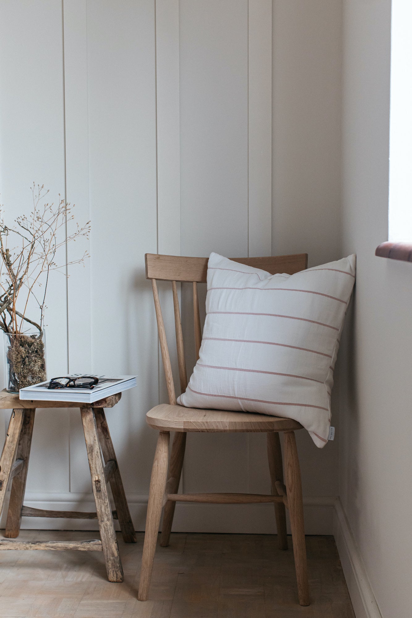 Isen Wide Stripe Cushion