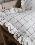 Olivia Ruffle Cushion Grid