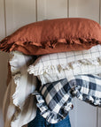 Olivia Ruffle Cushion Grid