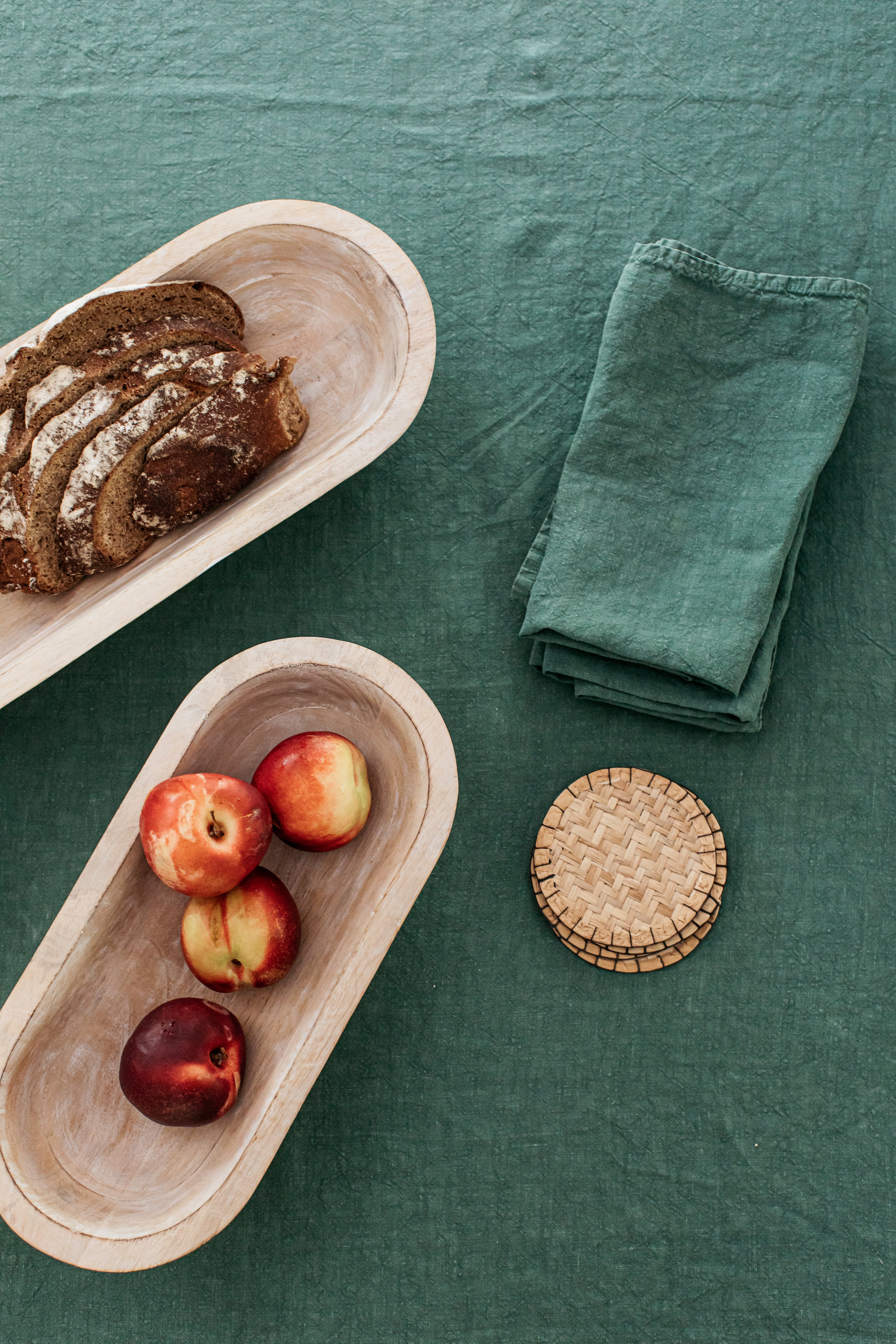 Mo Mango Wood Serving Bowl Large