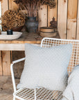 Hallen Moss Basketweave Cushion