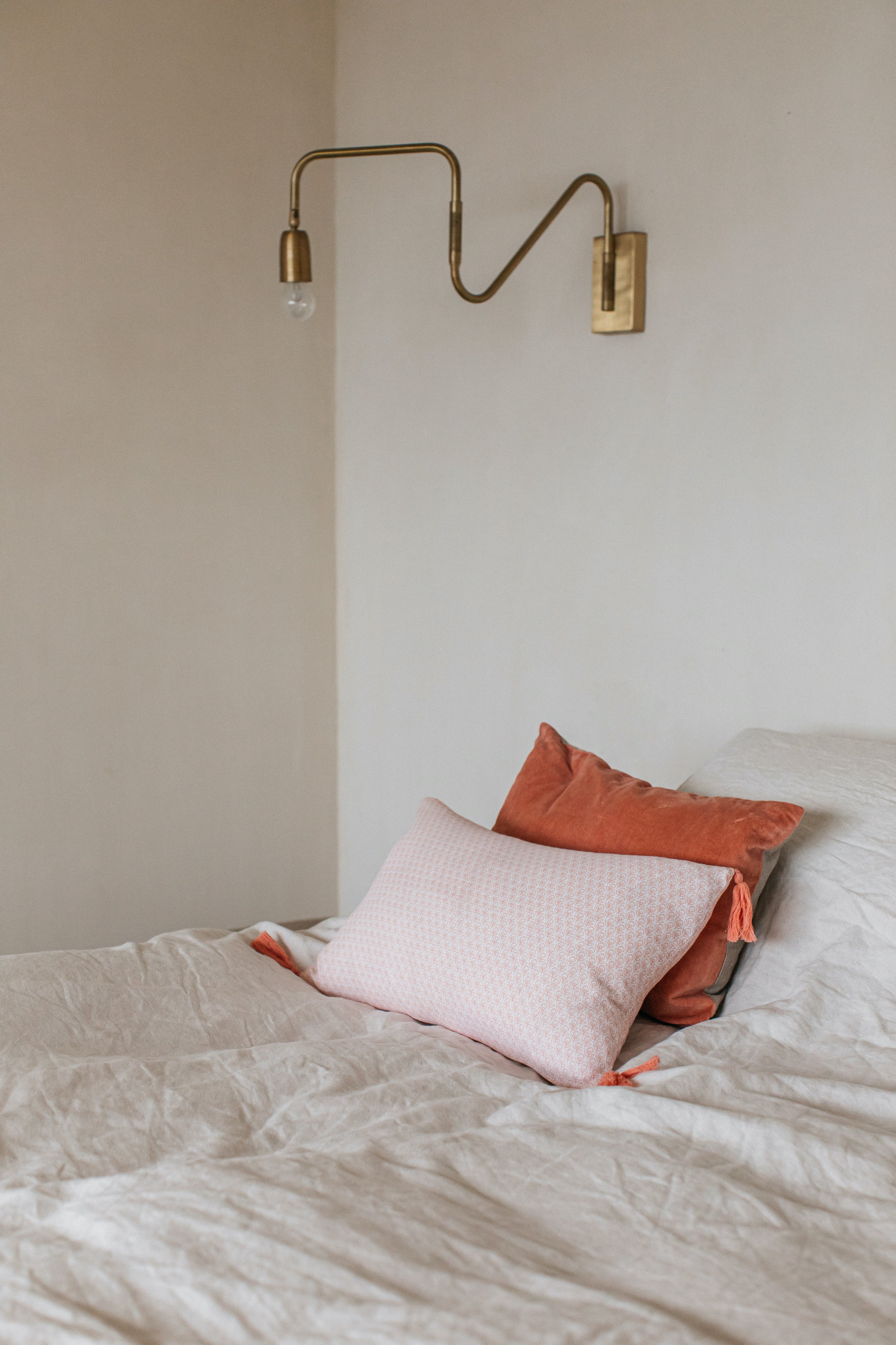 Natti Print Cushion | Coral