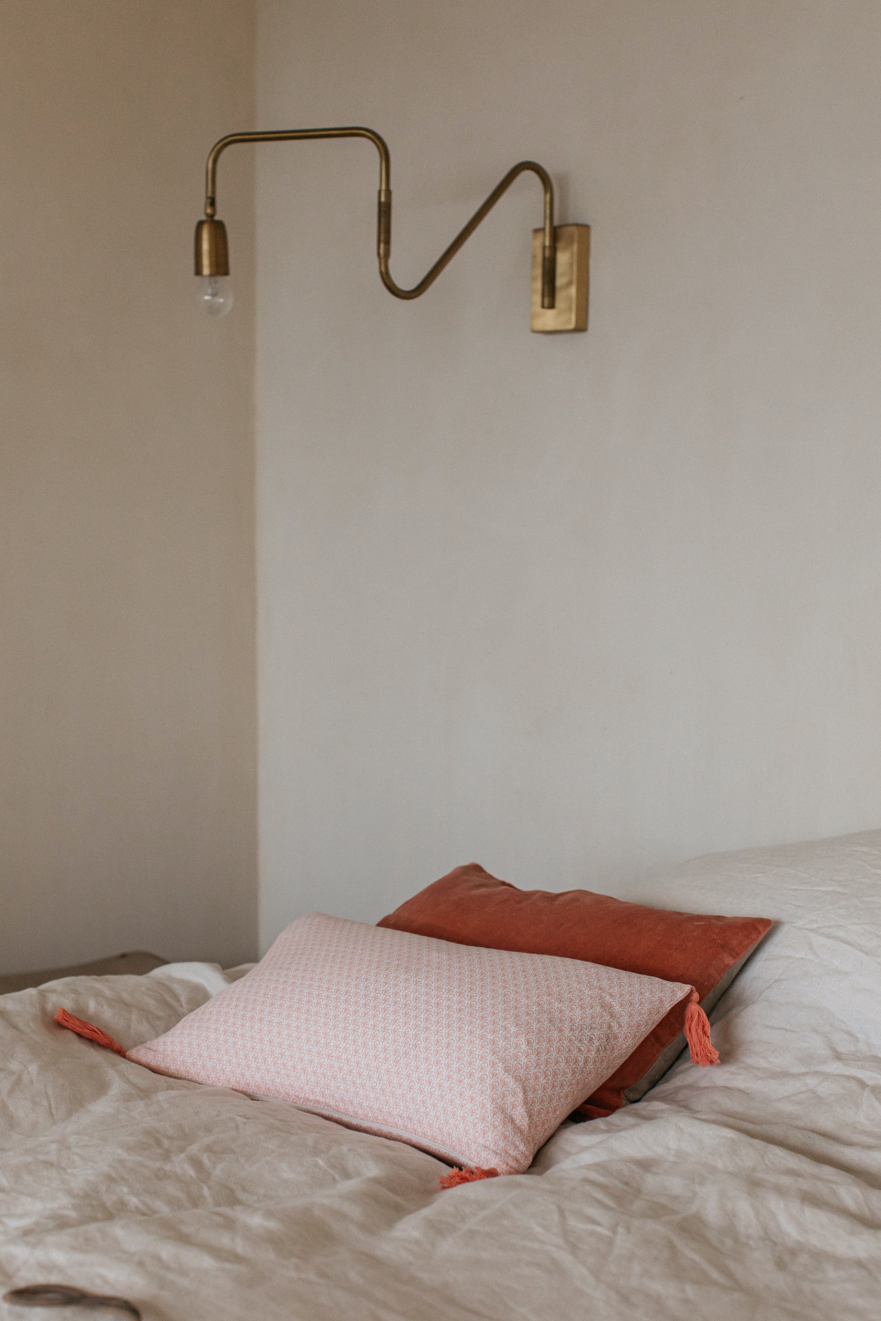 Natti Print Cushion | Coral