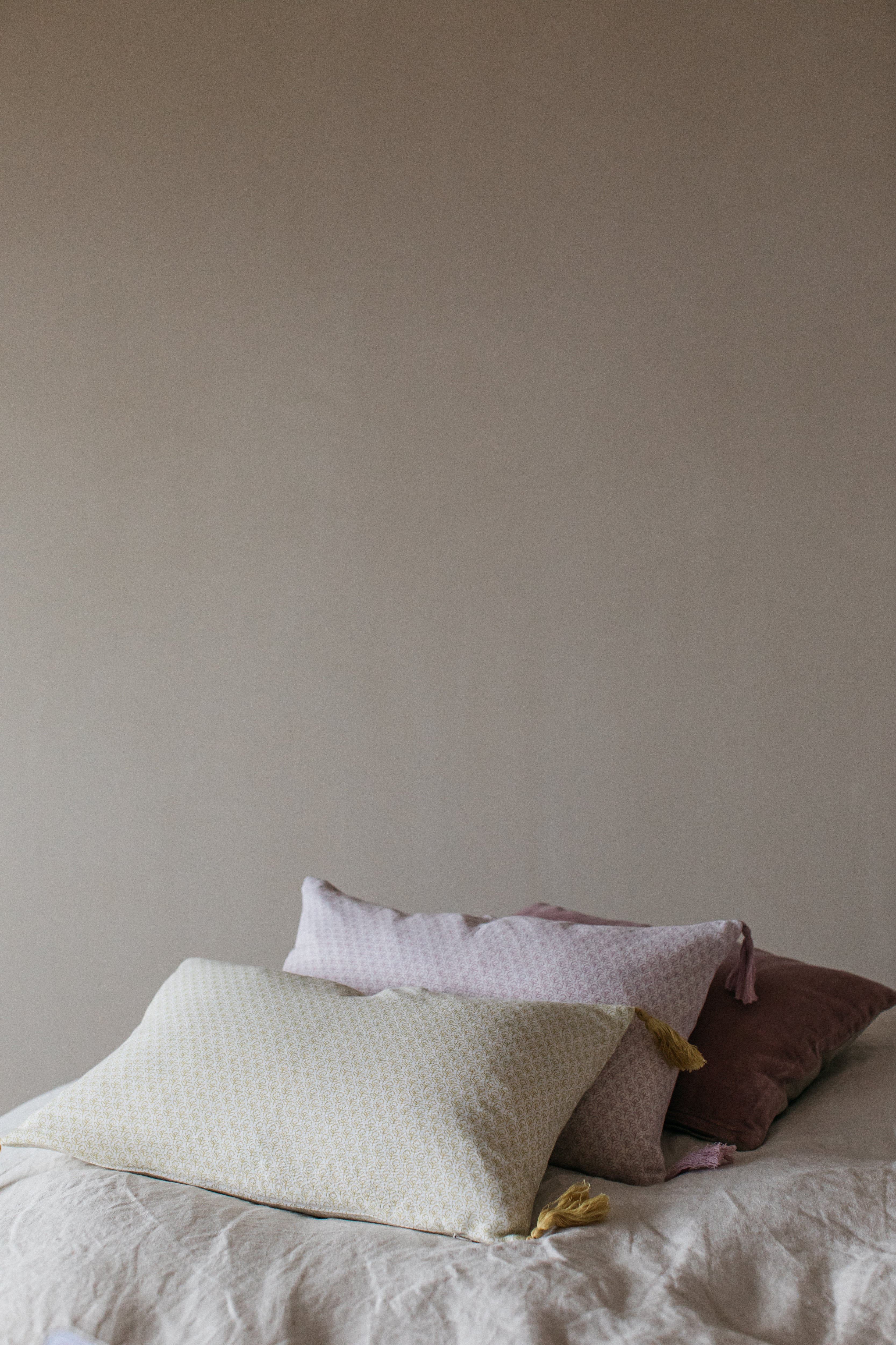 Natti Print Cushion | Olive