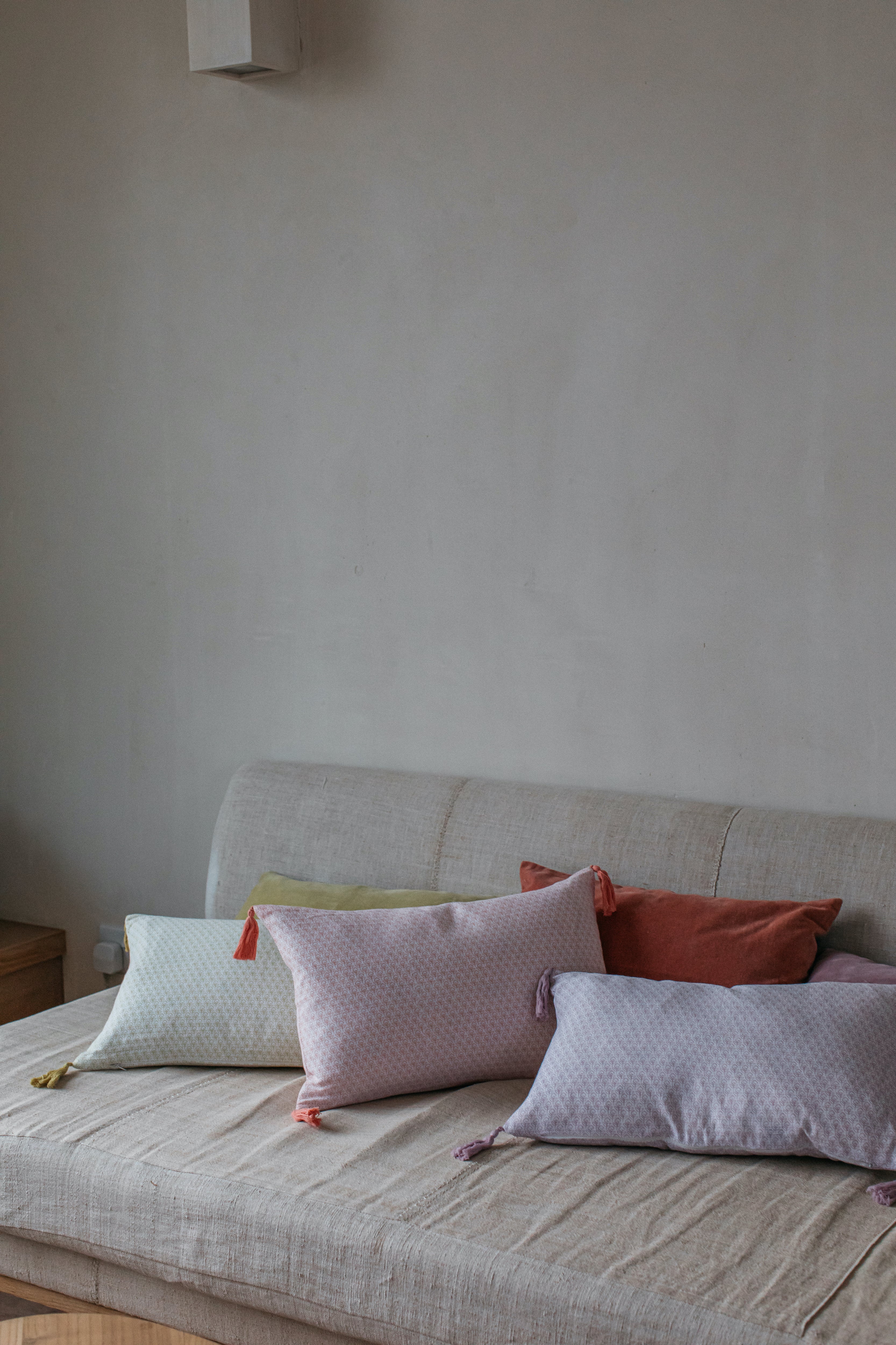 Natti Print Cushion | Lilac