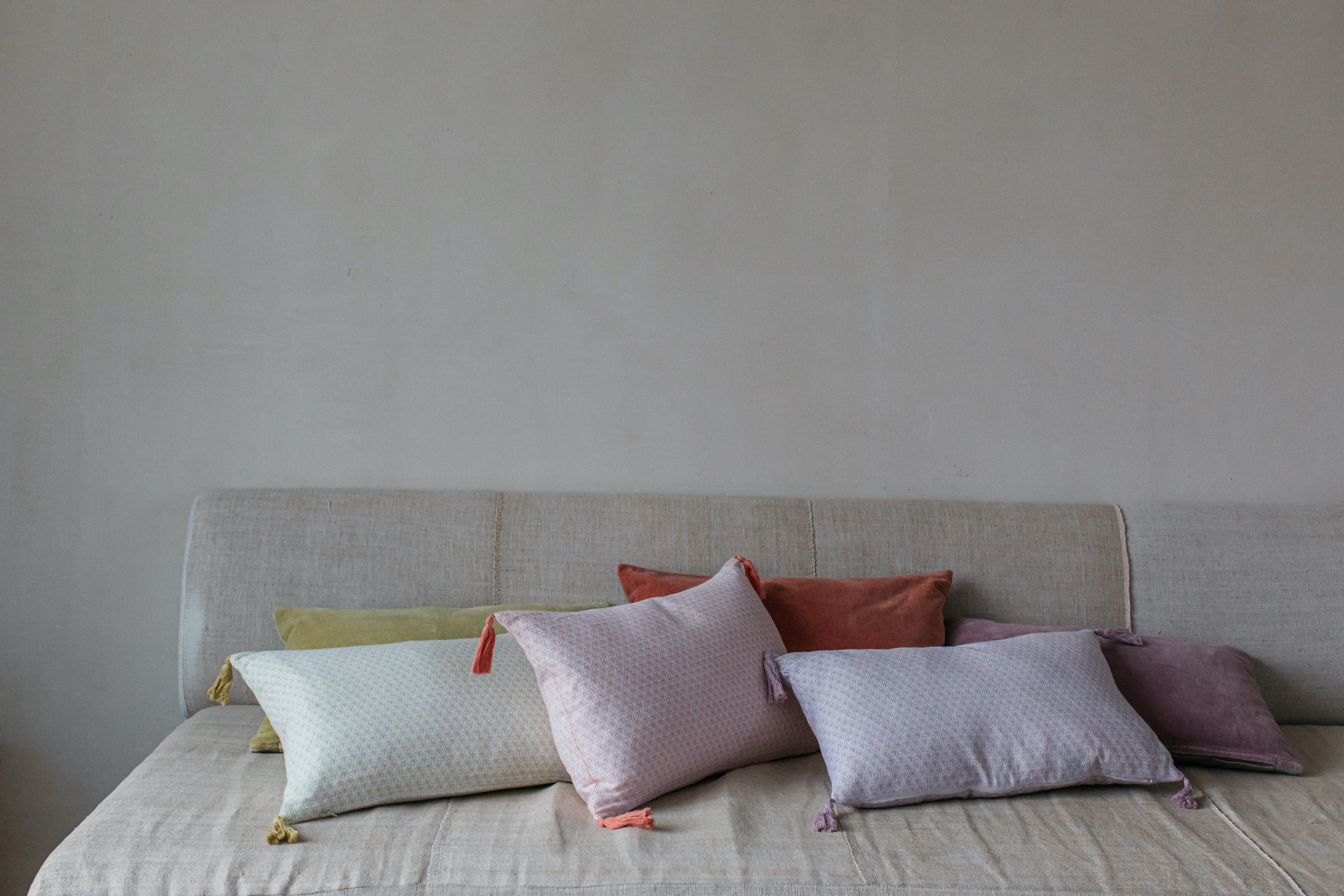 Natti Print Cushion | Lilac