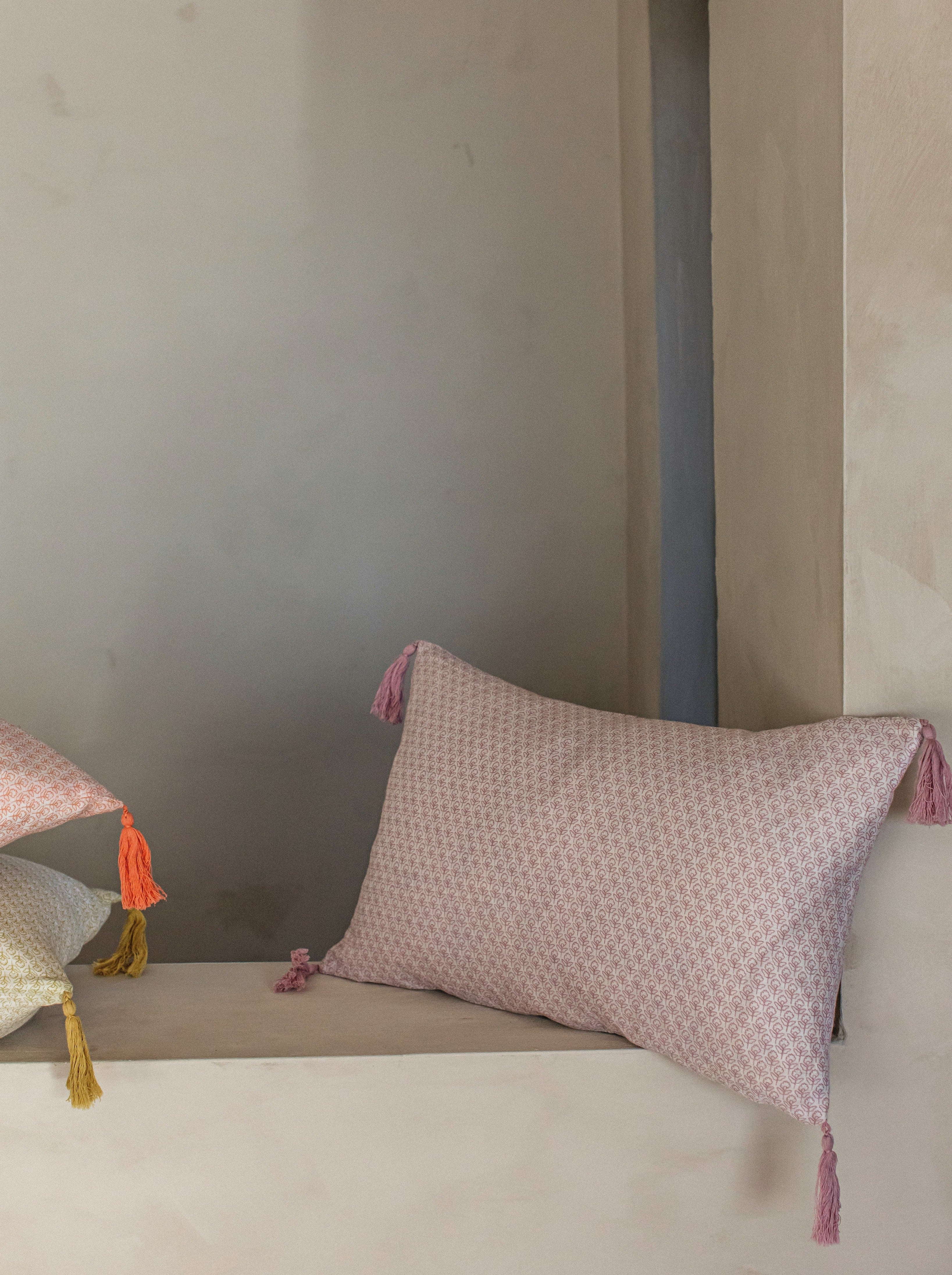 Natti Print Cushion | Lilac