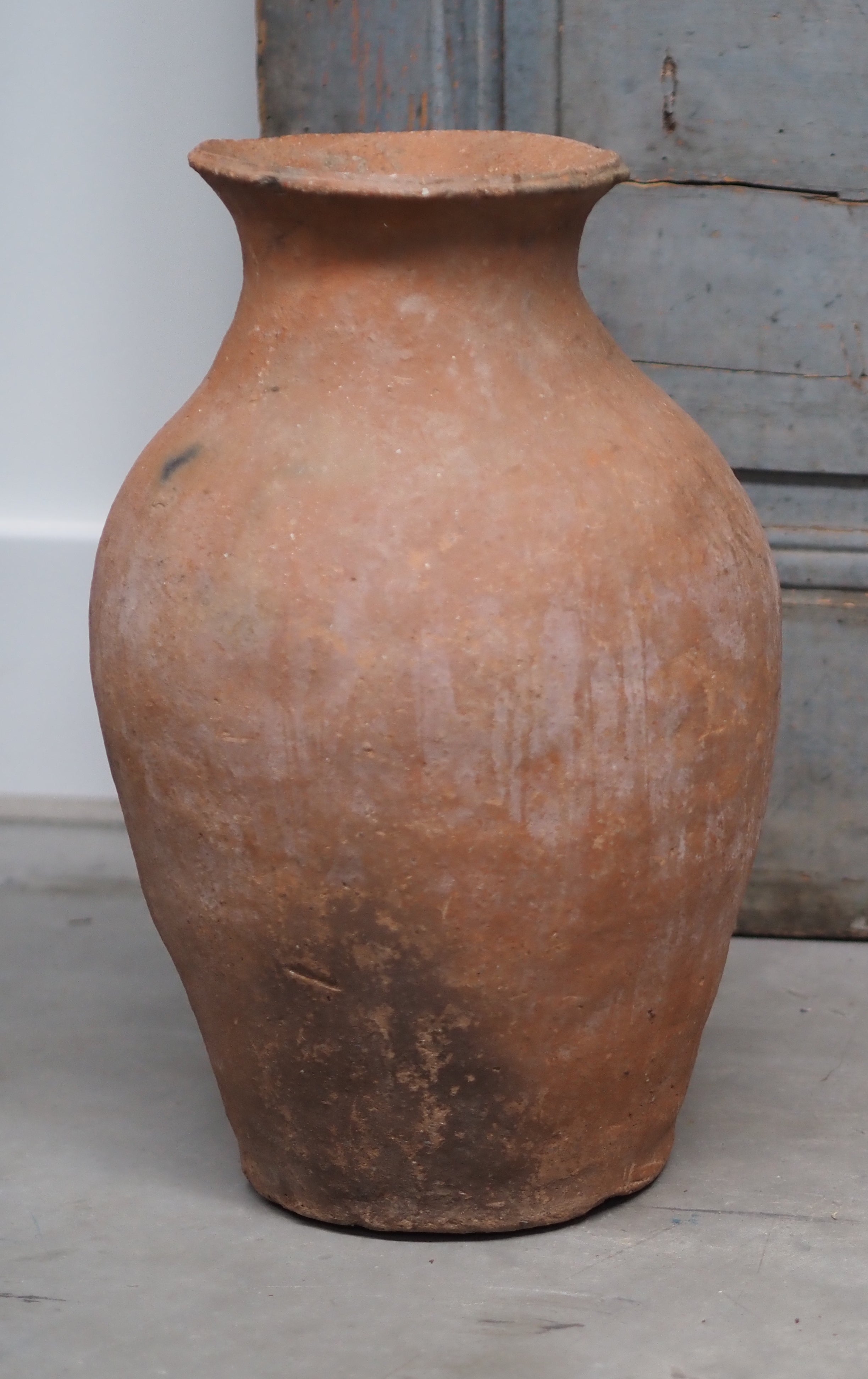 Antique Terracotta Olive Pots - Large