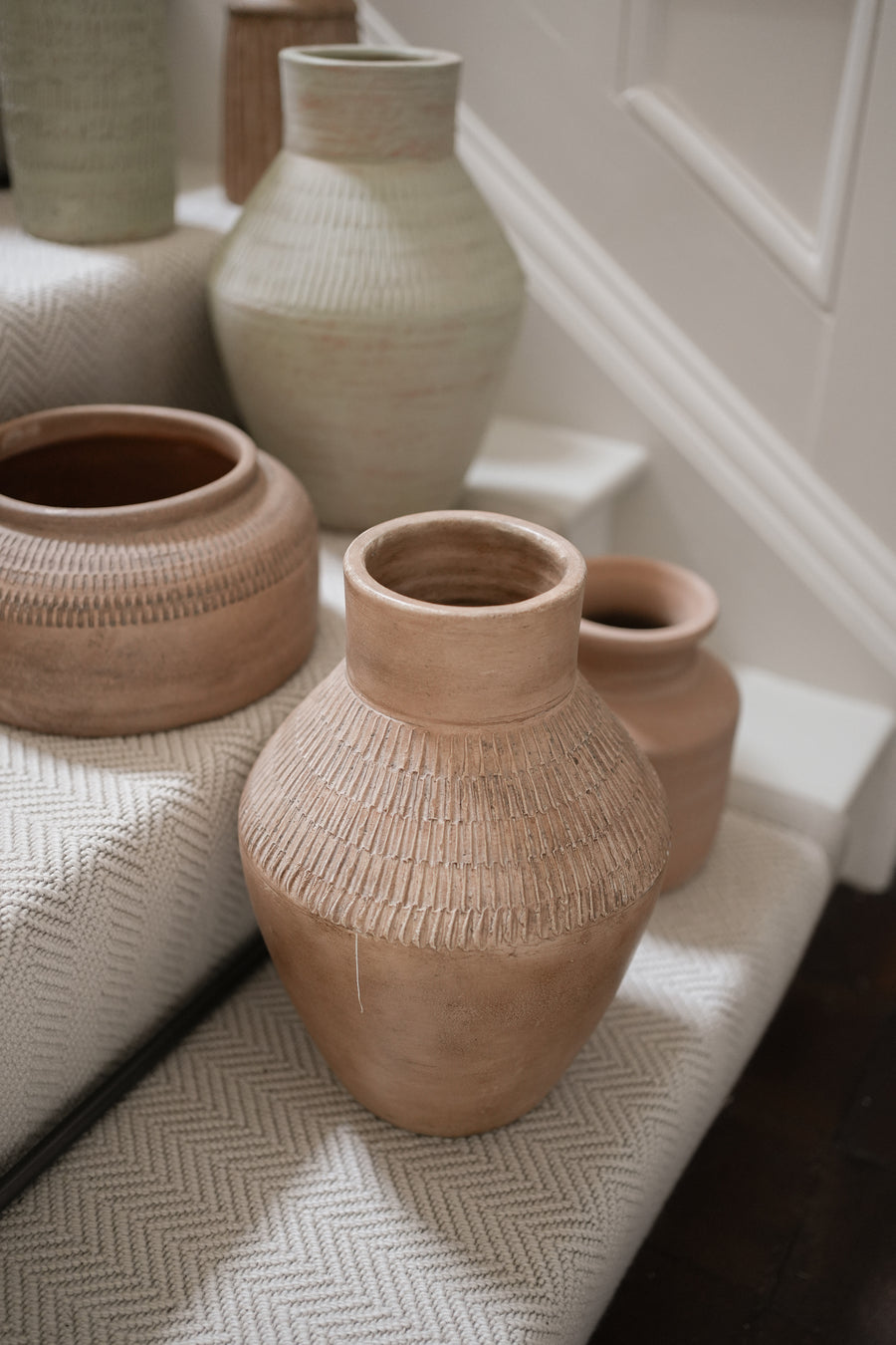 Kemi Terracotta Vase - Antique