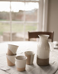 Stoneware Cup | set of 4 Milk White