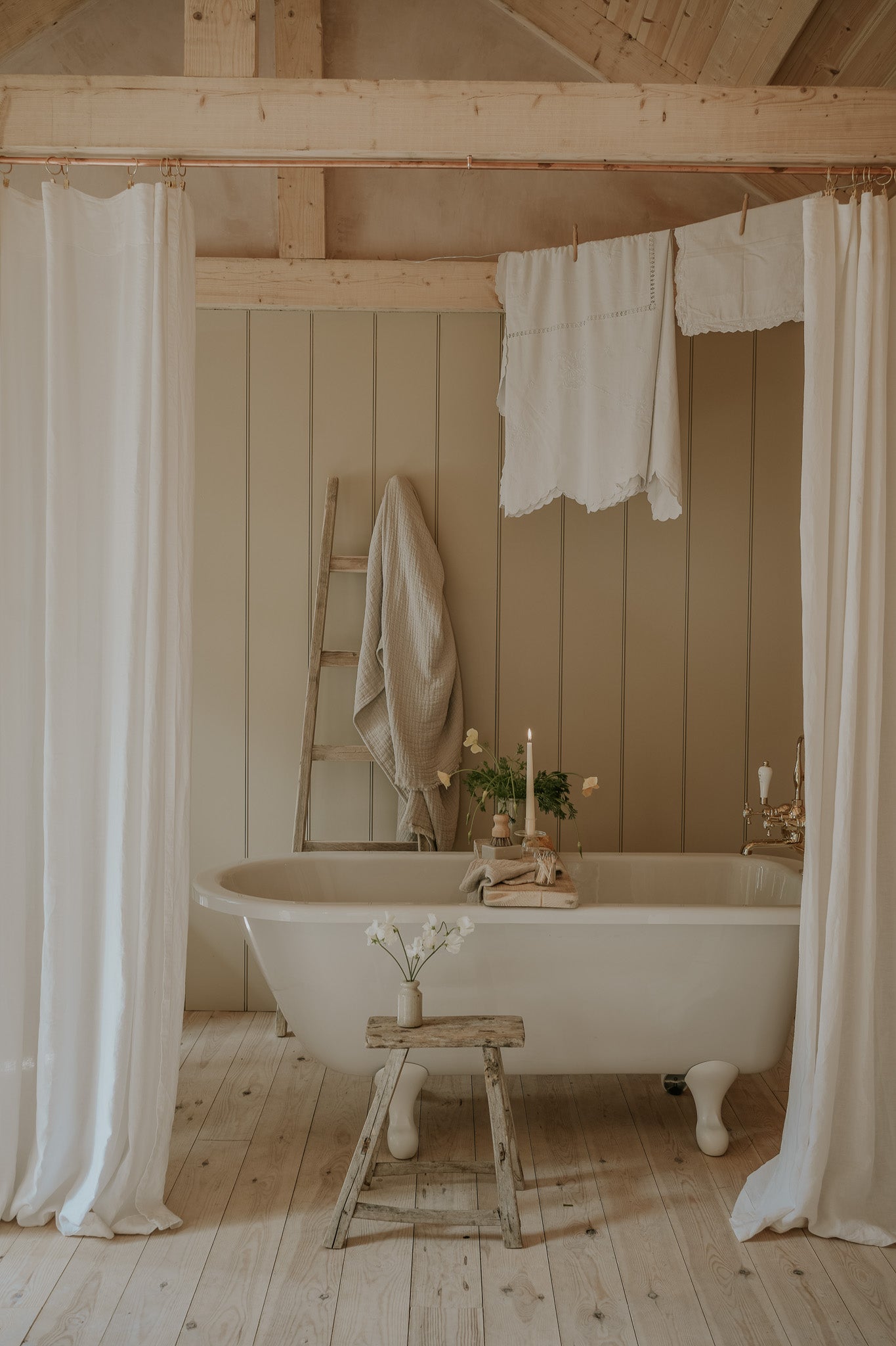 Rustic Reclaimed Stool