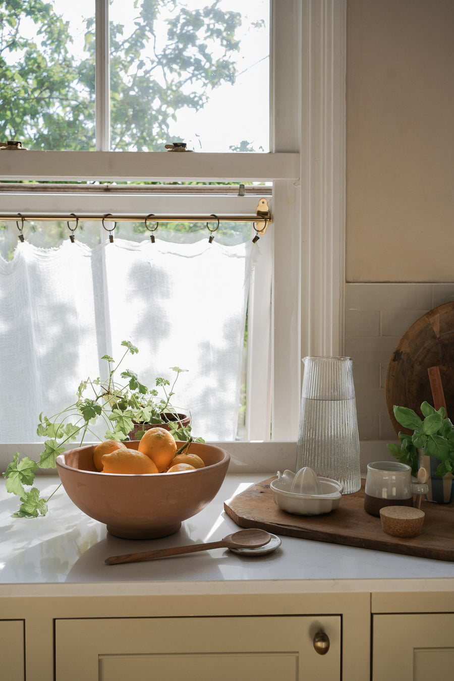 Stoneware Spoon Rest | Milk White