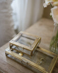 Decorative Glass box - Small (in cotton bag)