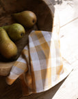 Herb Giant Check Napkin Mustard