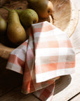 Herb Giant Check Napkin Cinnamon