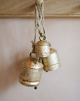 Brass Bells - Set of 3 (in Cotton Bag)