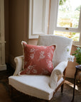 Olive Grove Print Cushion | Cinnamon