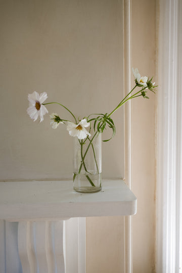 Slim Star Etched Vase