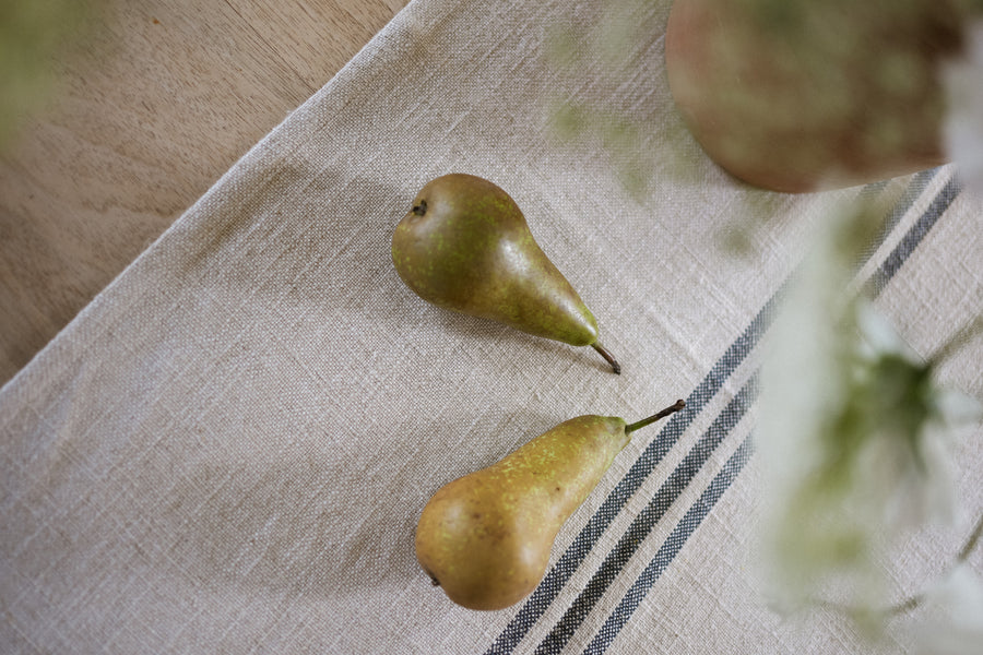 The Timeless Linen Table Runner - Blue