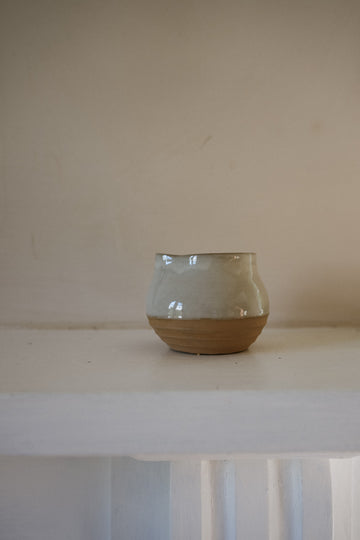 Stoneware Rounded Jug | Milk White