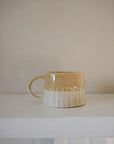 Ridged Double Glaze Mug